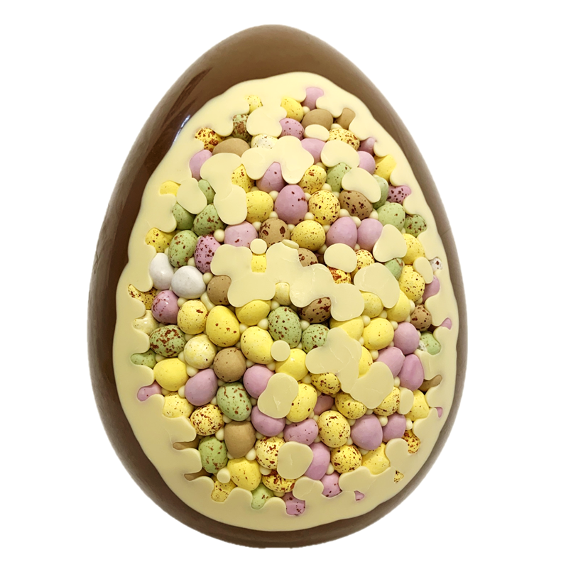 GIANT Personalised Easter Egg (2.5kg) The Cocoabean Company