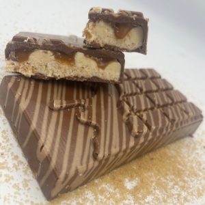 caramel creme brulee chocolate bar