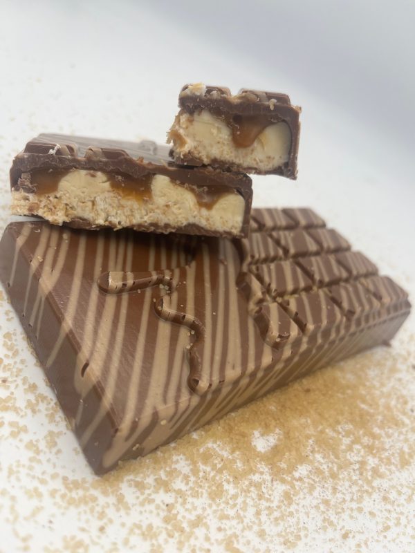 caramel creme brulee chocolate bar