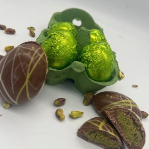 pistachio and knafeh mini egg four pack