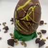 pistachio and brownie stuffed easter egg 650g