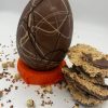 hazelnut knafeh chocolate easter egg 650g